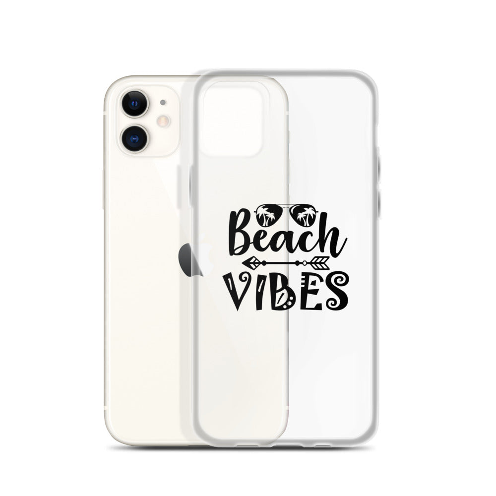 Beach Vibes- iPhone Case Transparent