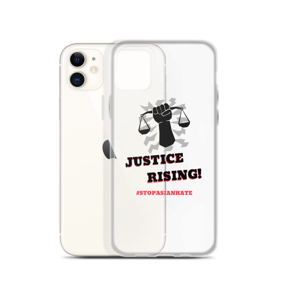 STOP ASIAN HATE - iPhone Case Transparent