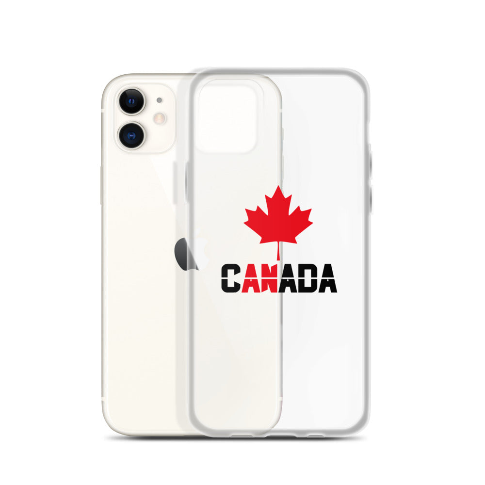 CANADA- iPhone Case Transparent