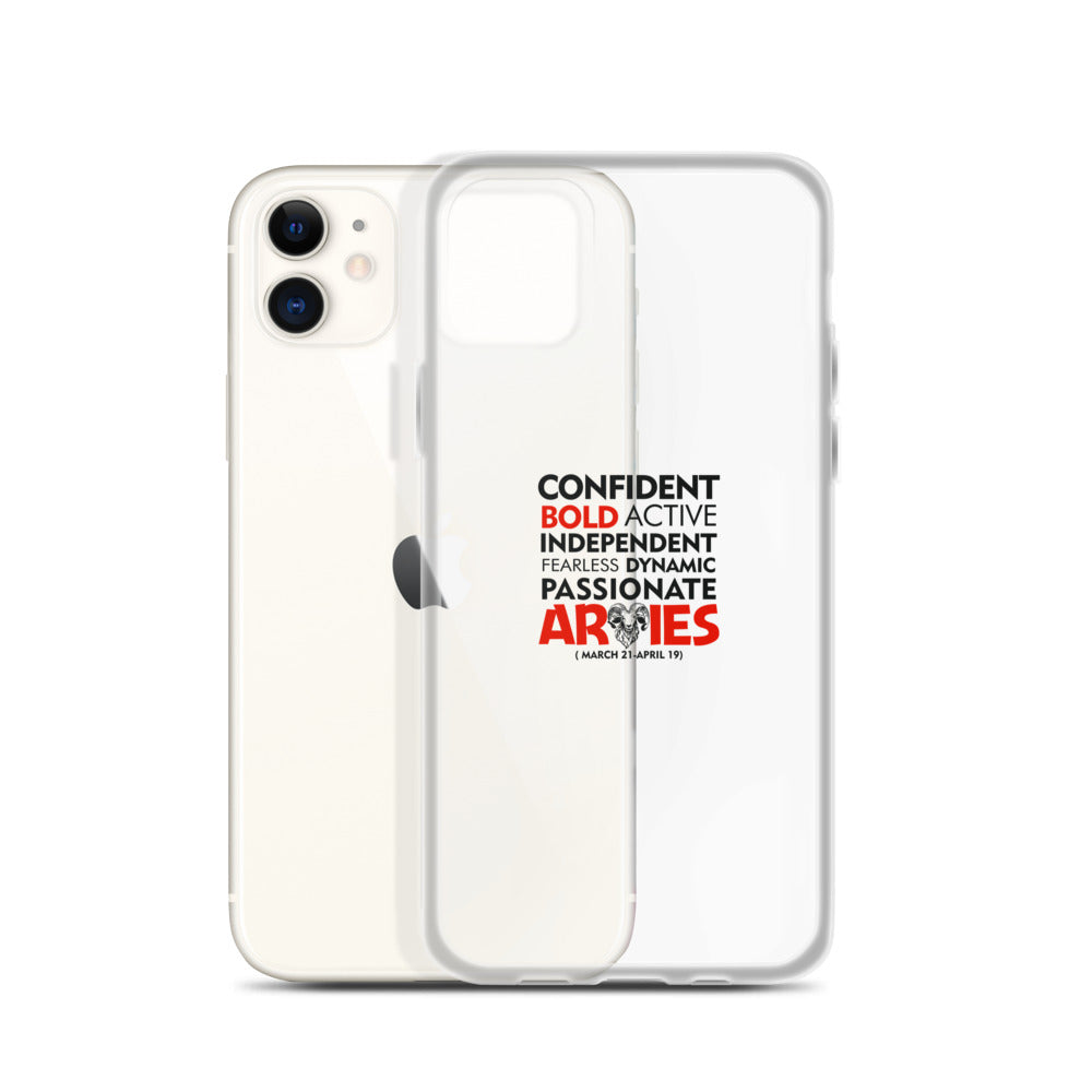 ARIES - iPhone Case Transparent