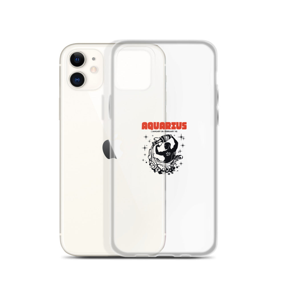 AQUARIUS - iPhone Case Transparent