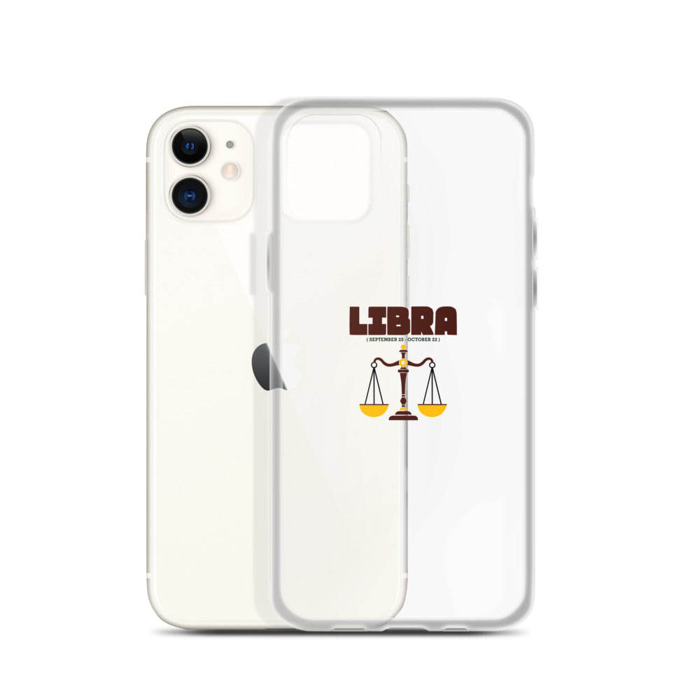 LIBRA - iPhone Case Transparent