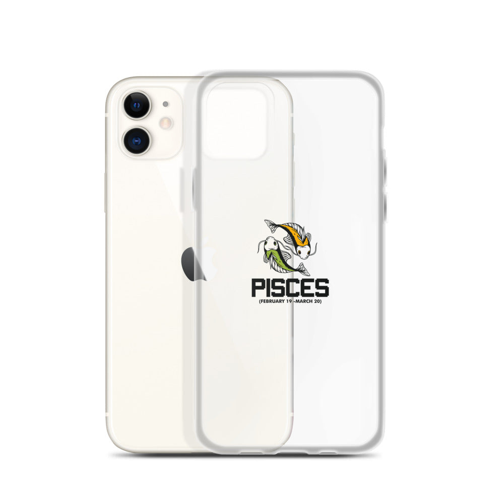 PISCES - iPhone Case Transparent