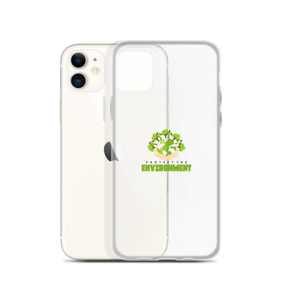 PROTECT THE ENVIRONMENT - iPhone Case Transparent