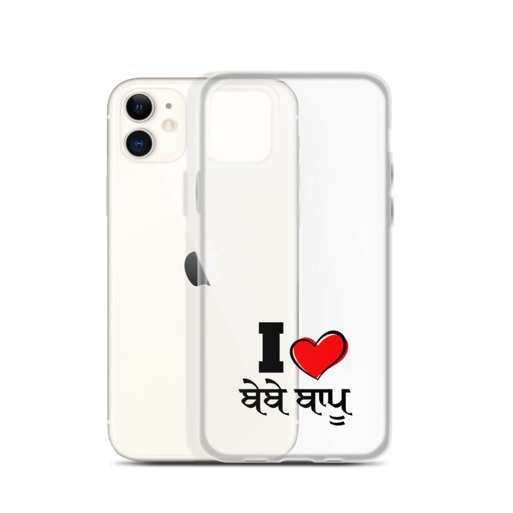 I LOVE BEBE BAPPU - iPhone Case