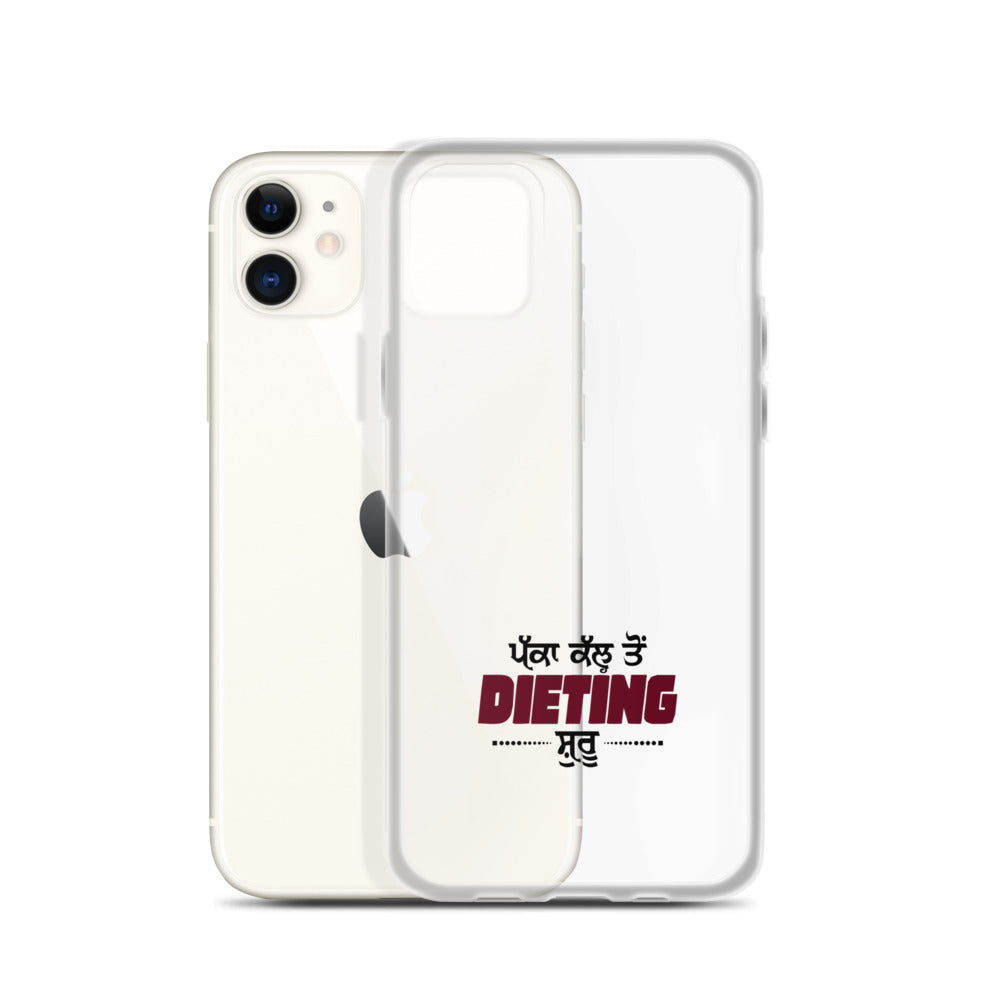 PAKKA KAL TO DIETING SHURU - iPhone Case