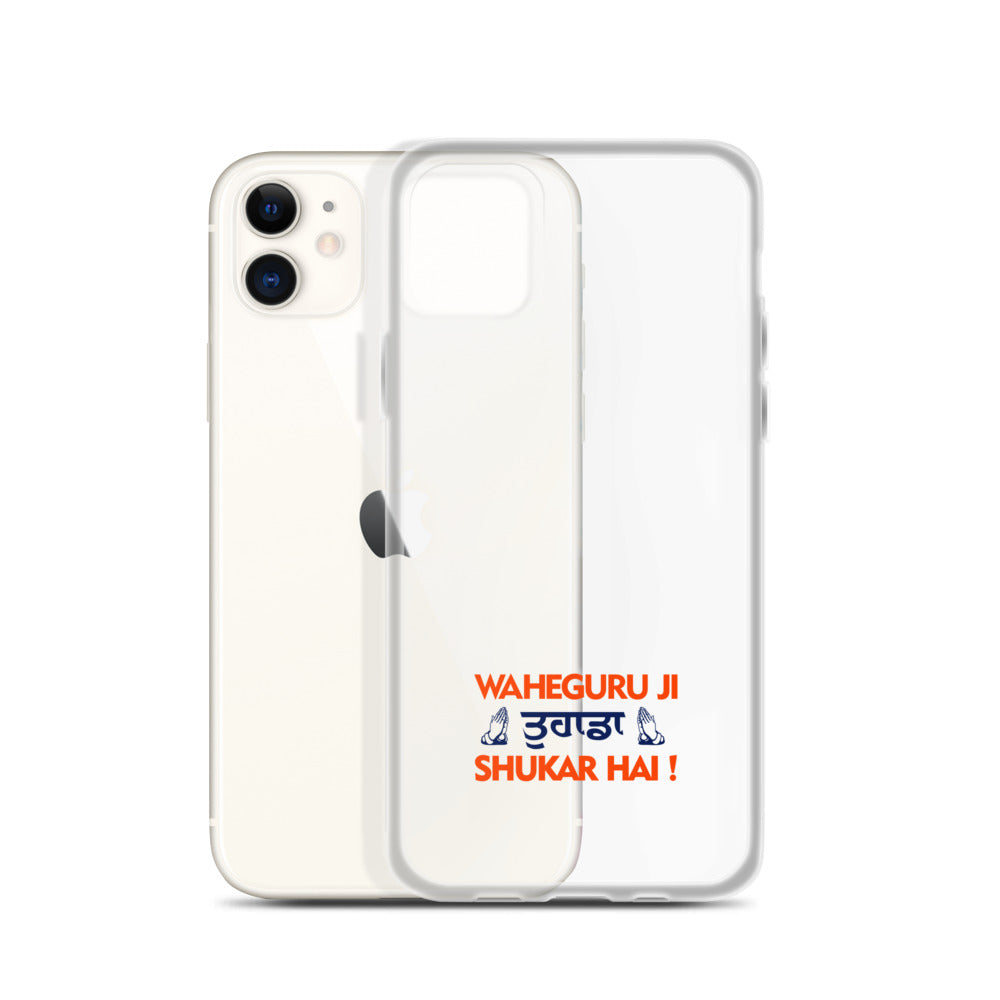 WAHEGURU JI TERA SHUKAR HAI - iPhone Case