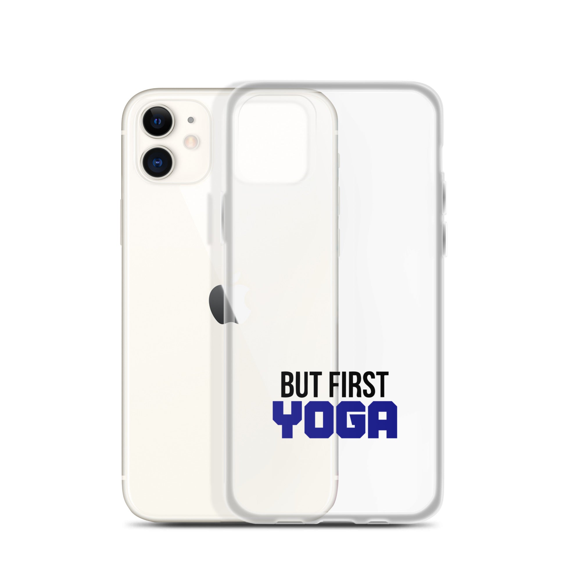 BUT FIRST YOGA - iPhone Case