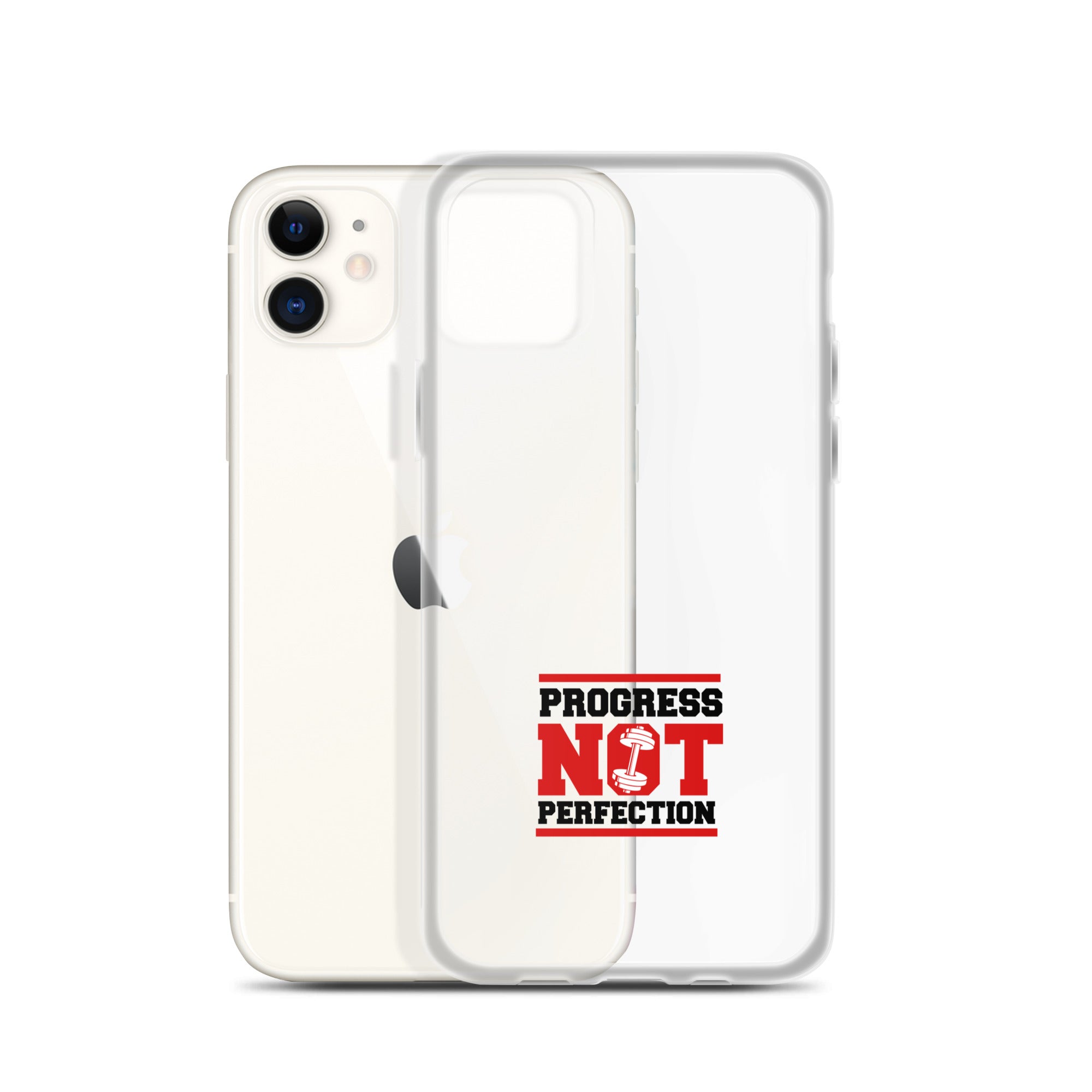 PROGRESS NOT PERFECTION - iPhone Case