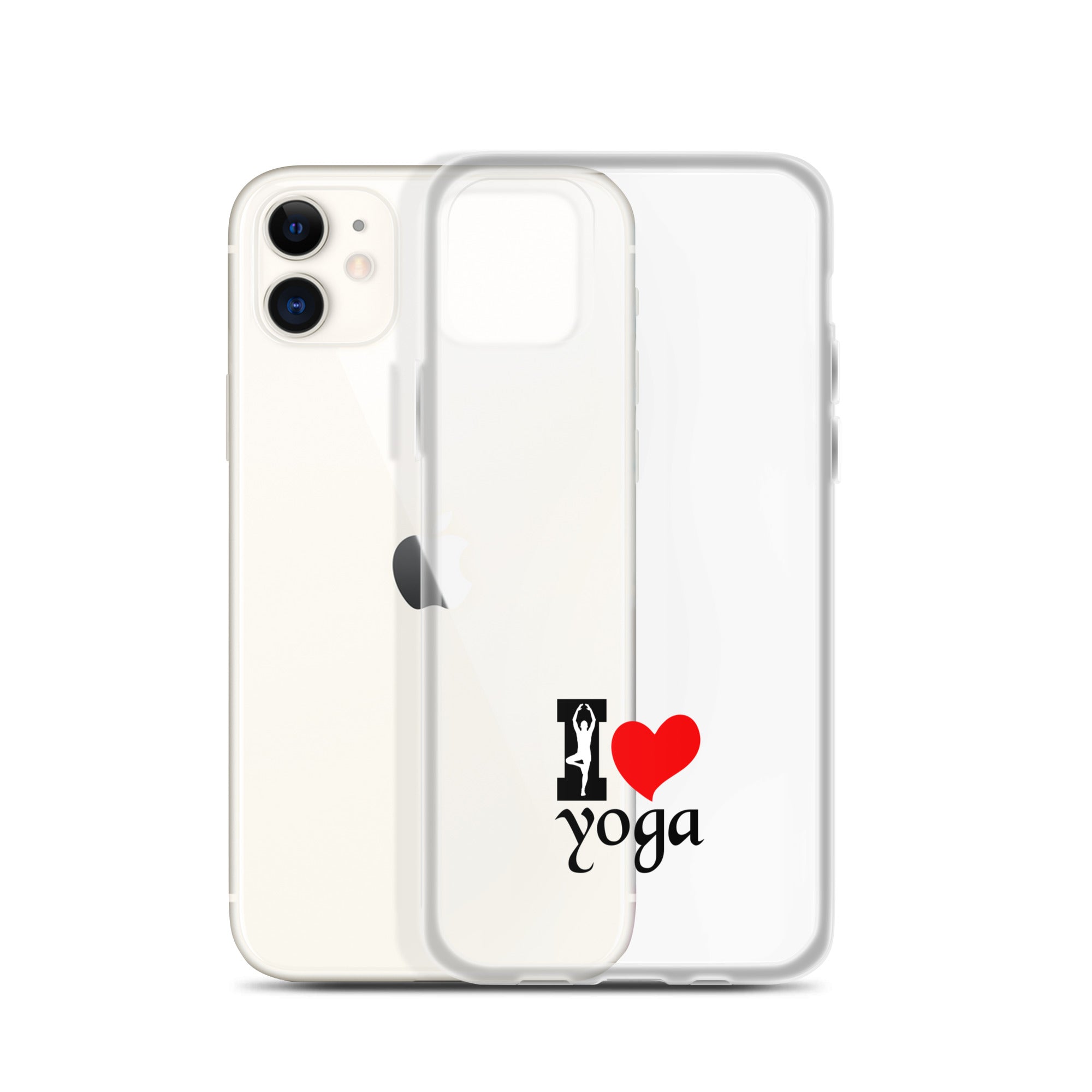 I LOVE YOGA - iPhone Case