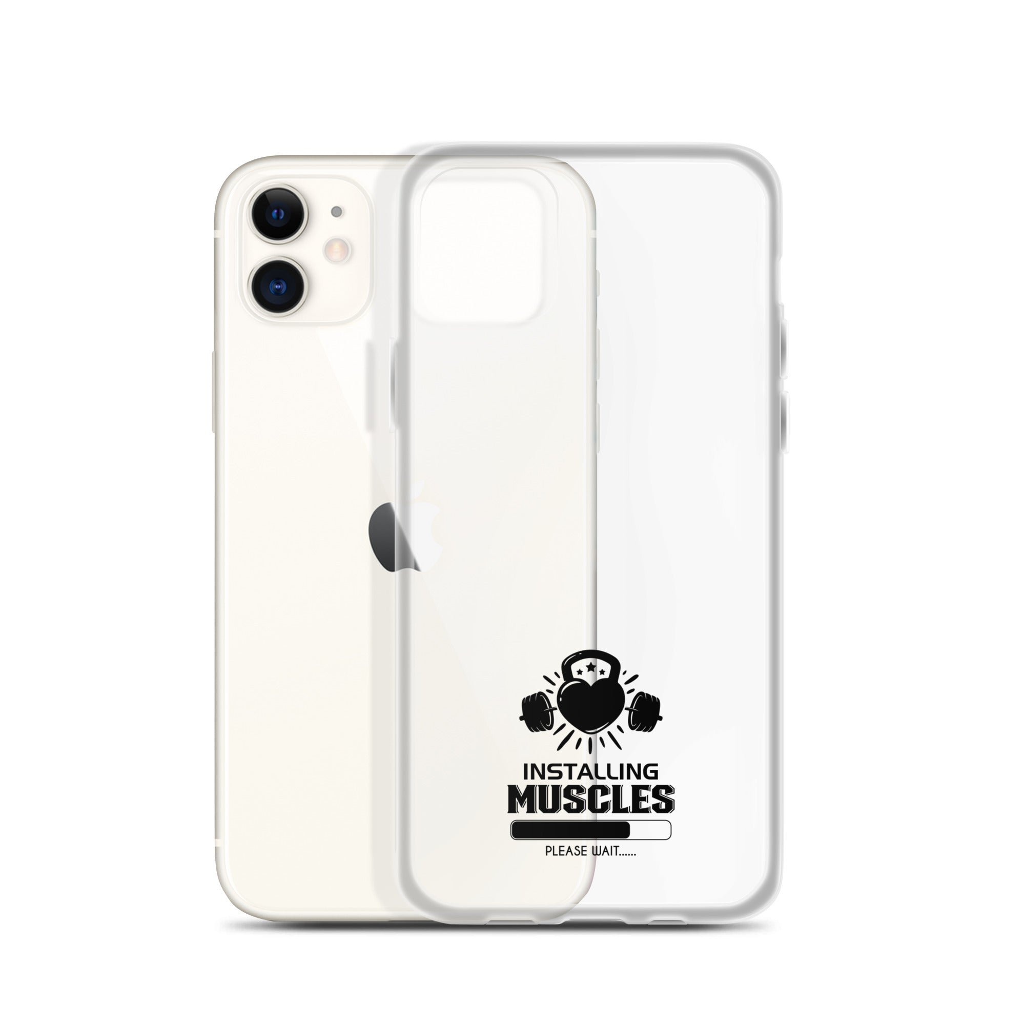 INSTALLING MUSCLES - iPhone Case
