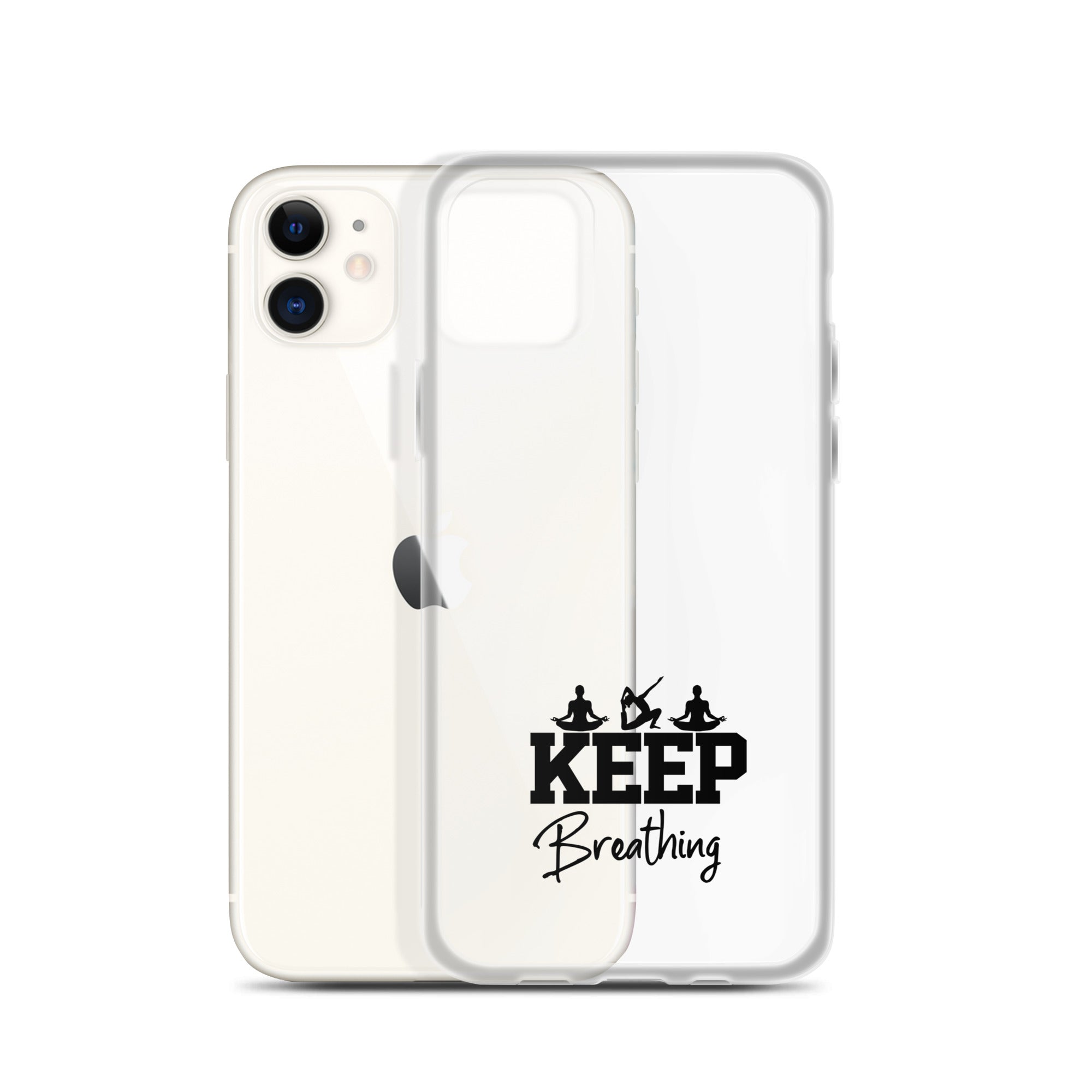 KEEP BREATHING - iPhone Case