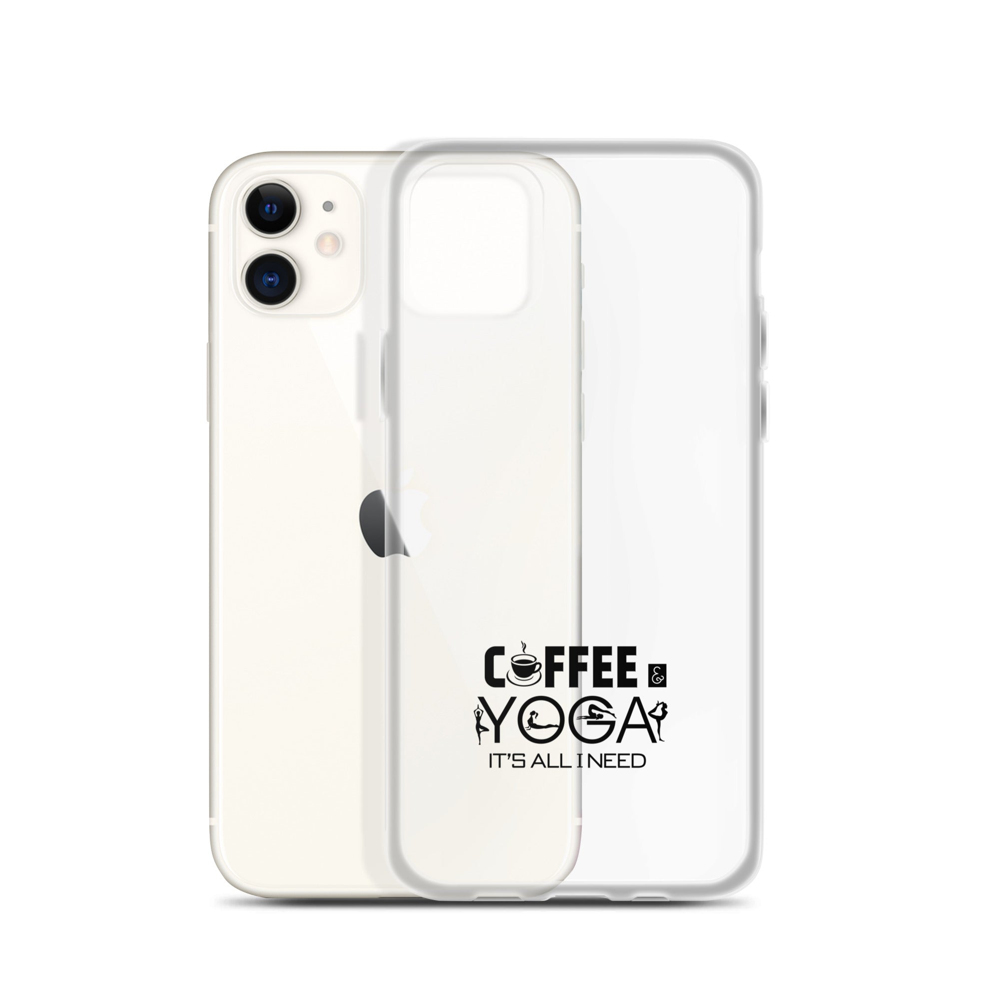 COFFEE YOGA IT'S ALL I NEED - iPhone Case