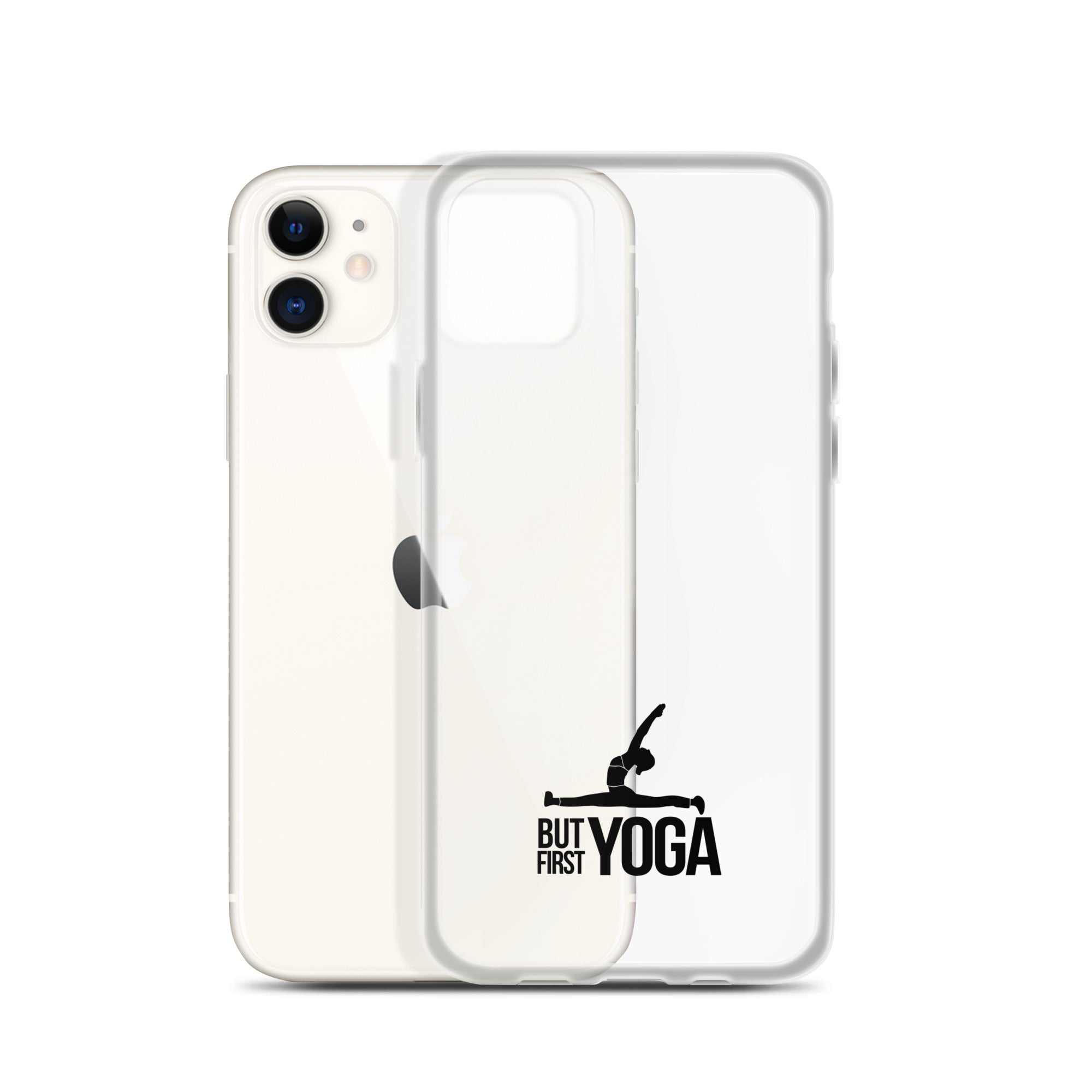BUT FIRST YOGA - iPhone Case