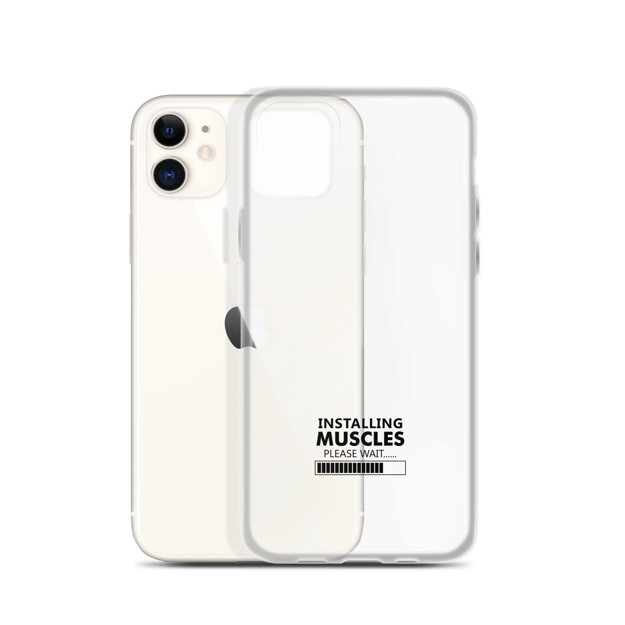 INSTALLING MUSCLES - iPhone Case