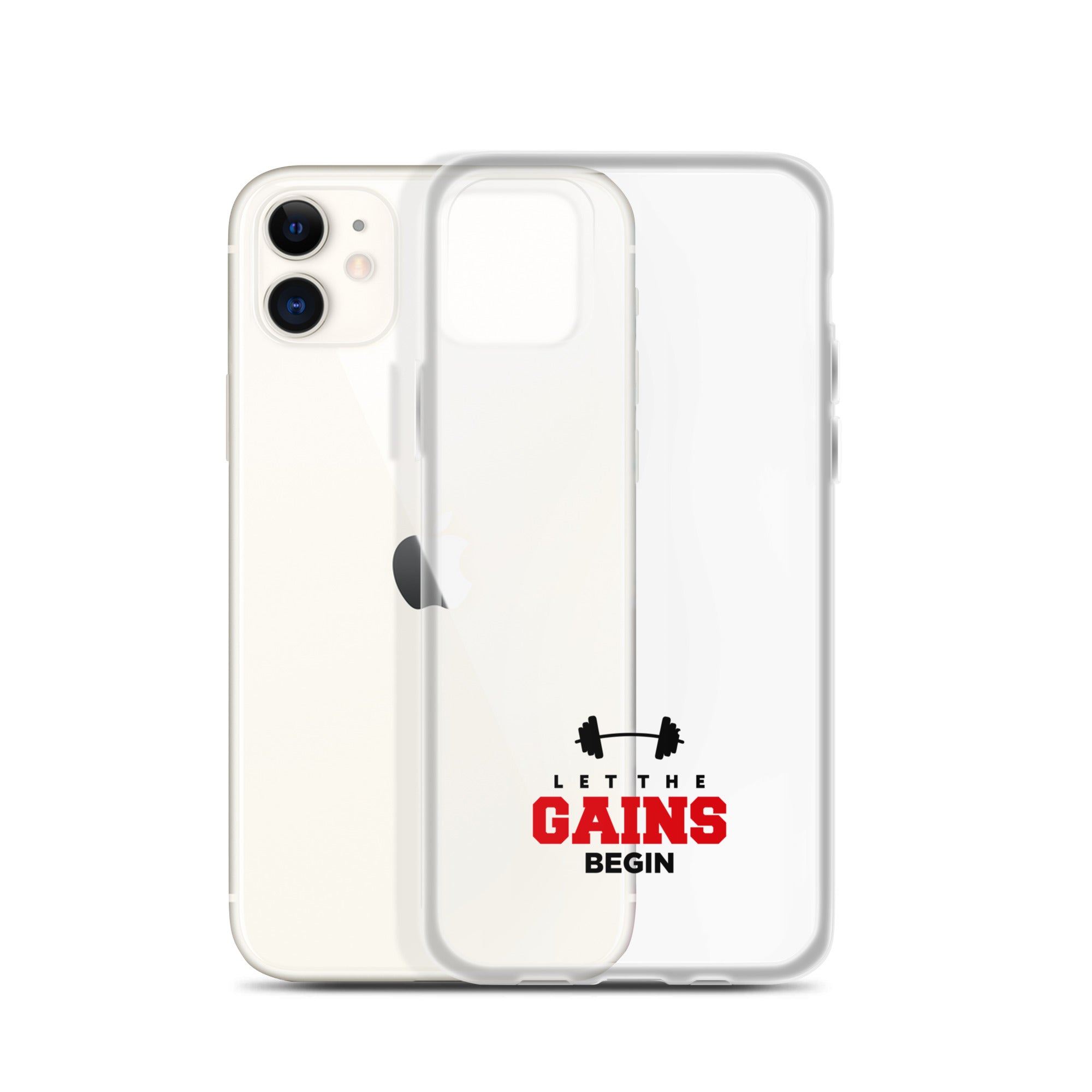 LET THE GAINS BEGIN - iPhone Case