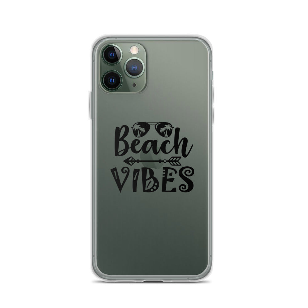 Beach Vibes- iPhone Case Transparent