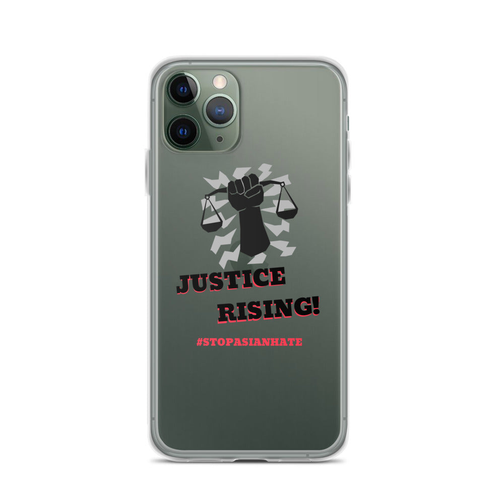 STOP ASIAN HATE - iPhone Case Transparent