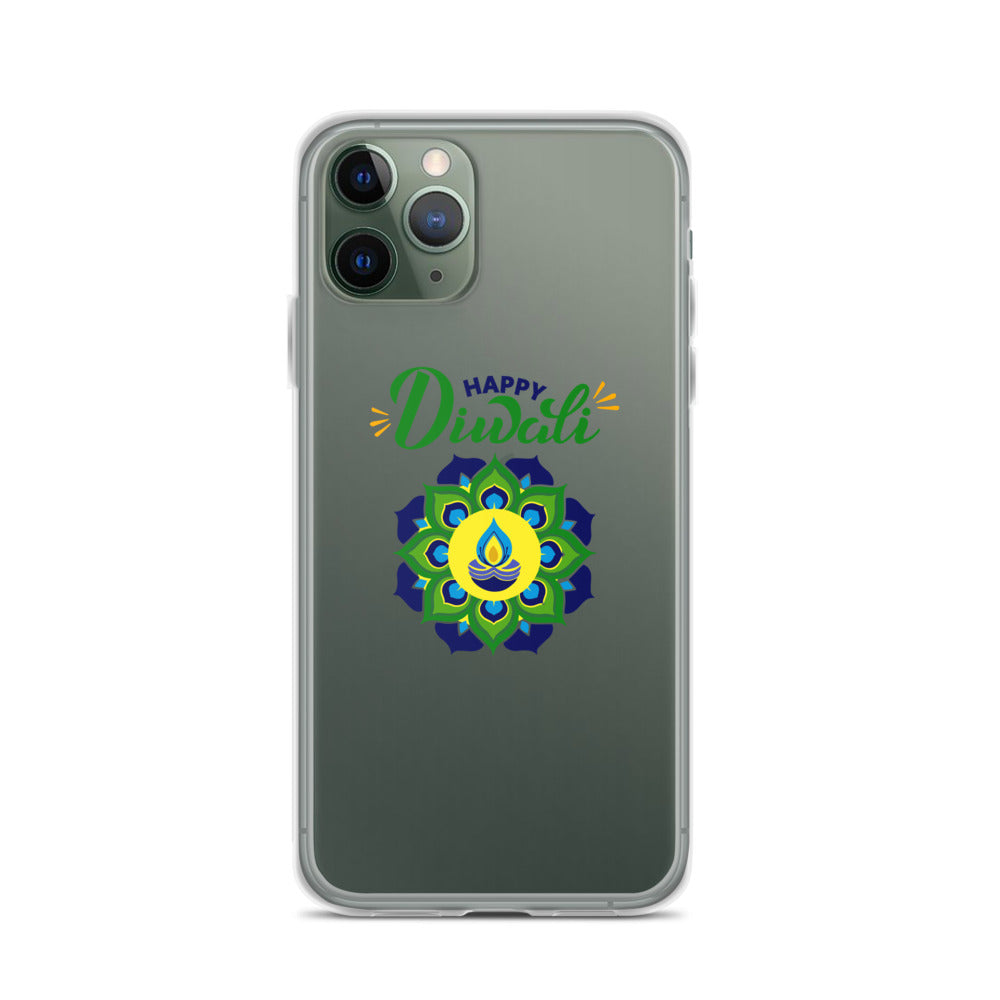 HAPPY DIWALI - iPhone Case Transparent