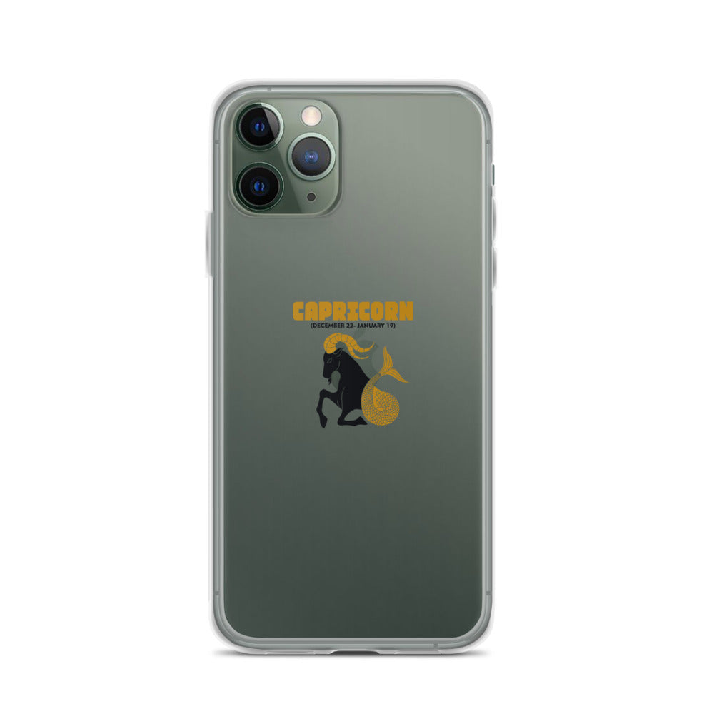 CAPRICORN - iPhone Case Transparent