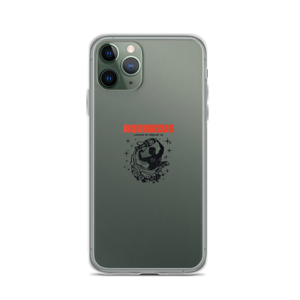 AQUARIUS - iPhone Case Transparent