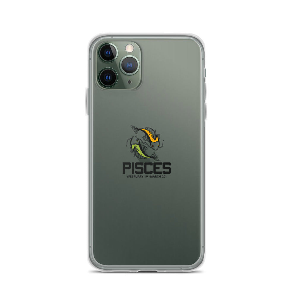 PISCES - iPhone Case Transparent