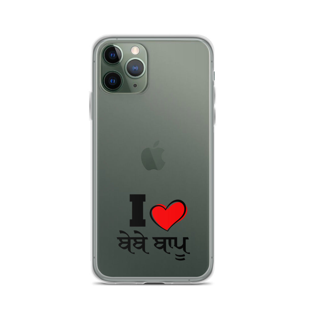 I LOVE BEBE BAPPU - iPhone Case