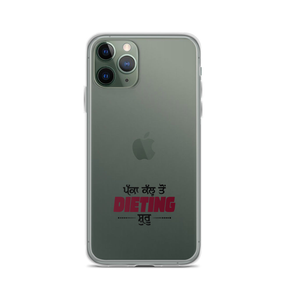 PAKKA KAL TO DIETING SHURU - iPhone Case