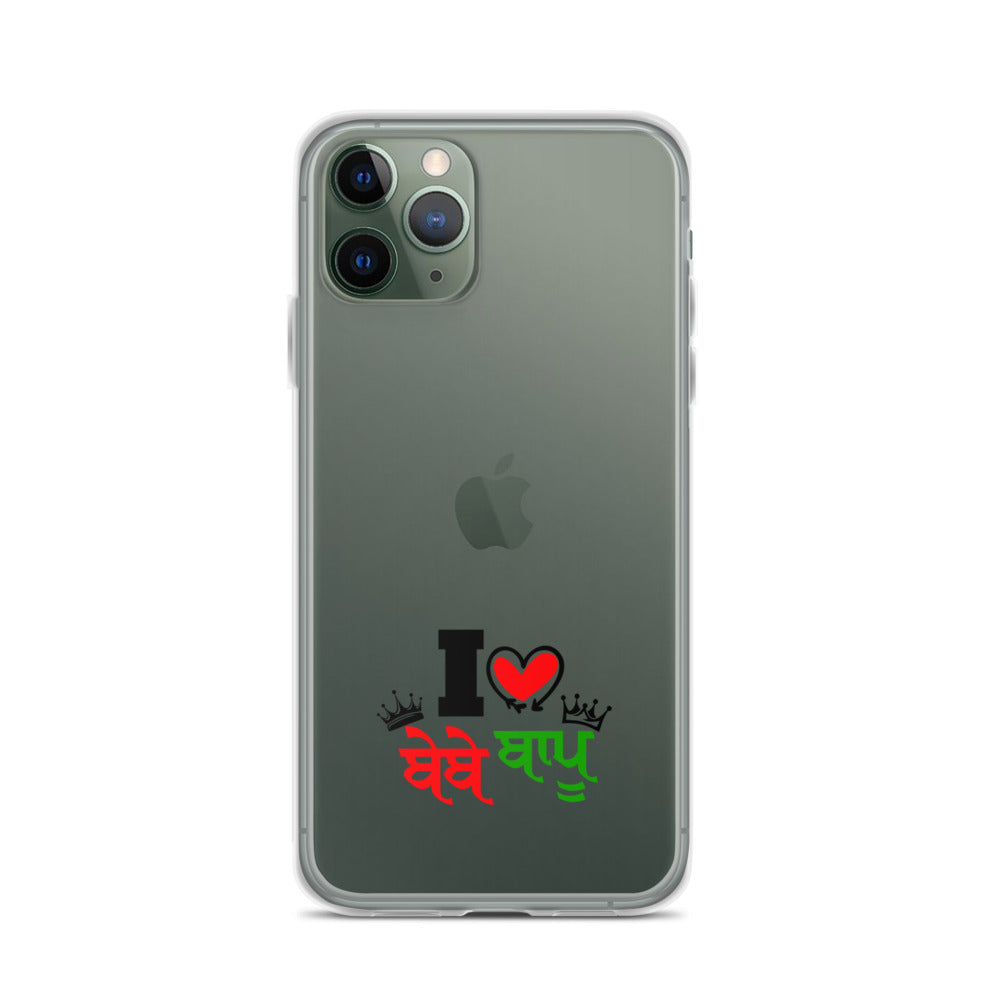 I LOVE BEBE BAPU - iPhone Case