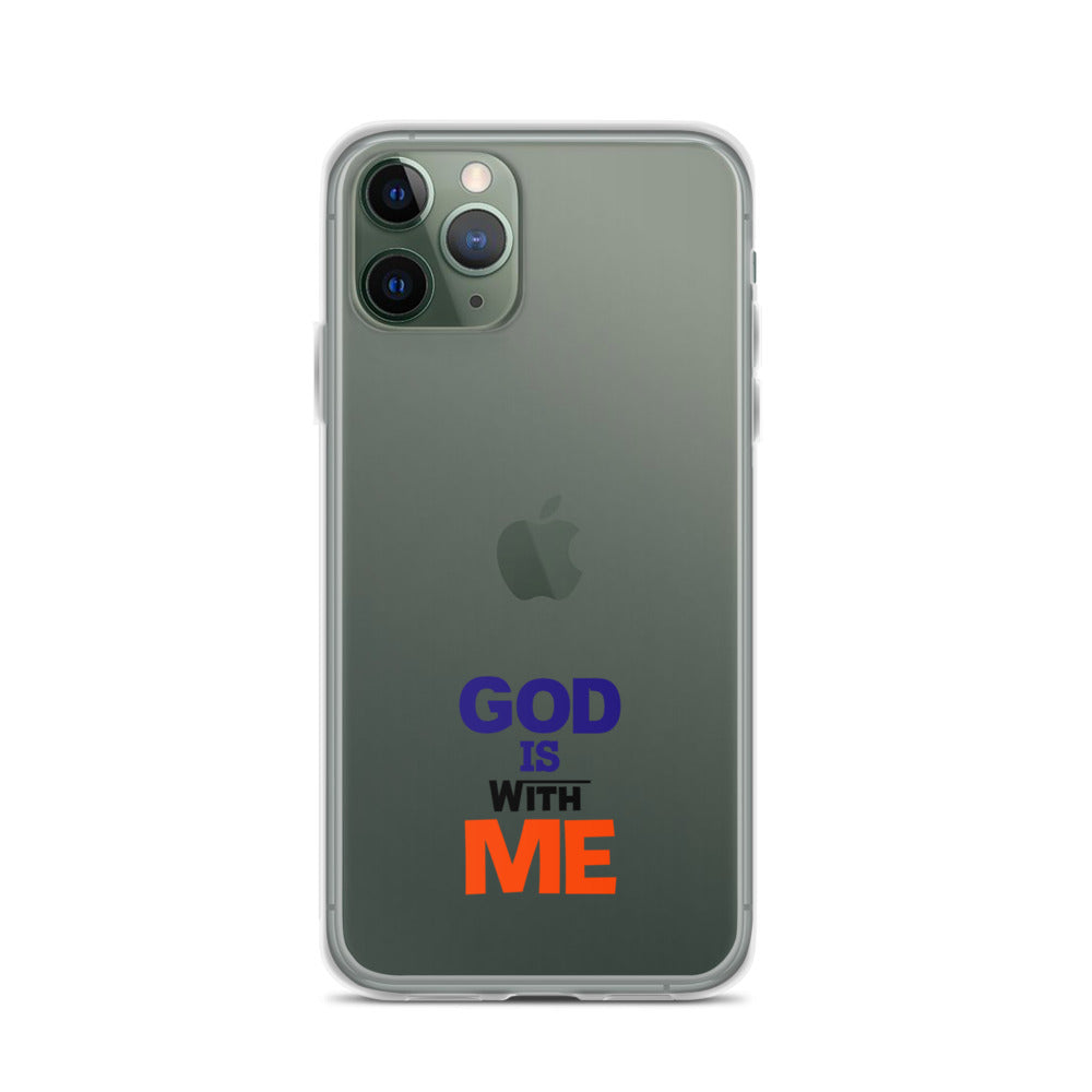 GOD IS WITH ME - iPhone Case