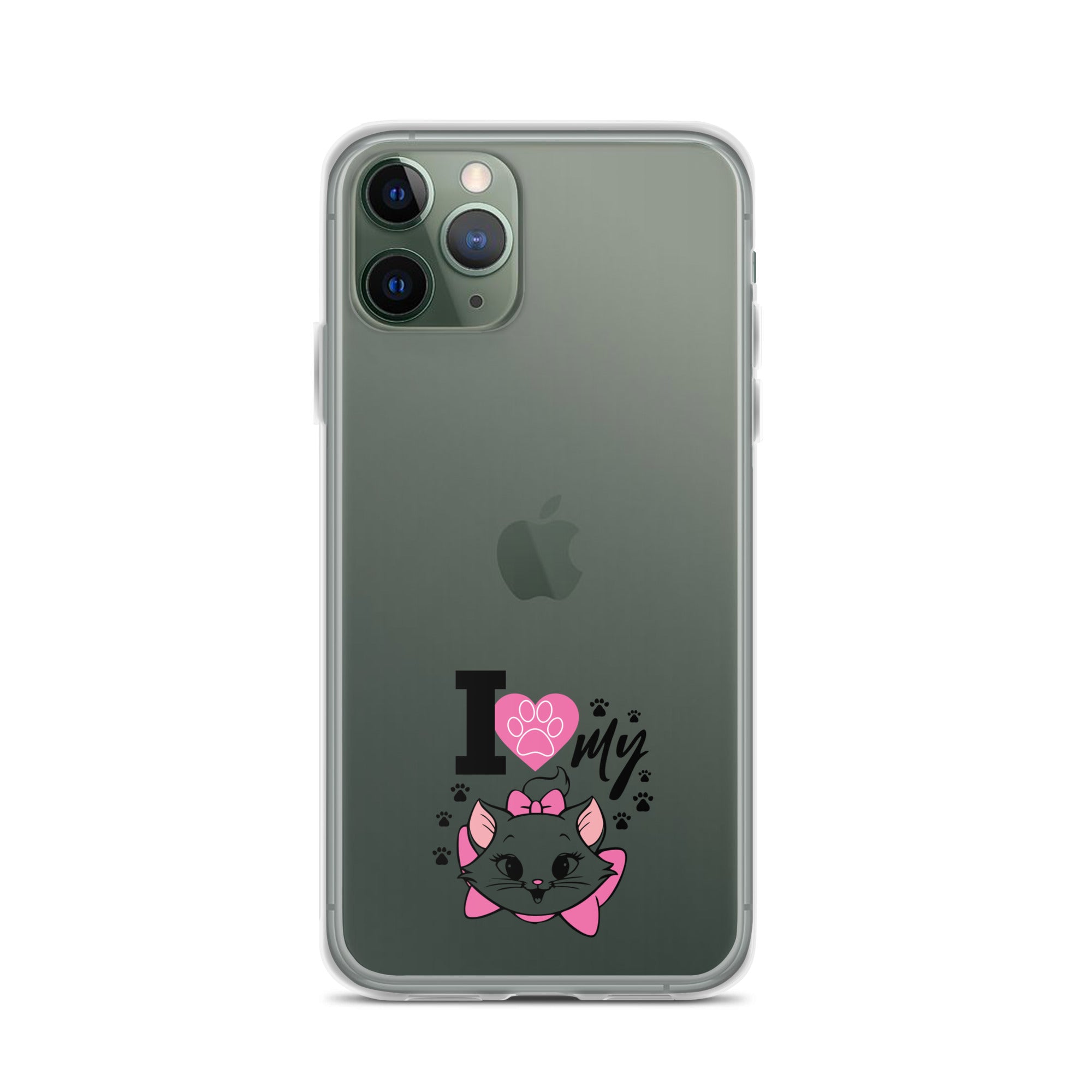 I LOVE MY CAT - iPhone Case