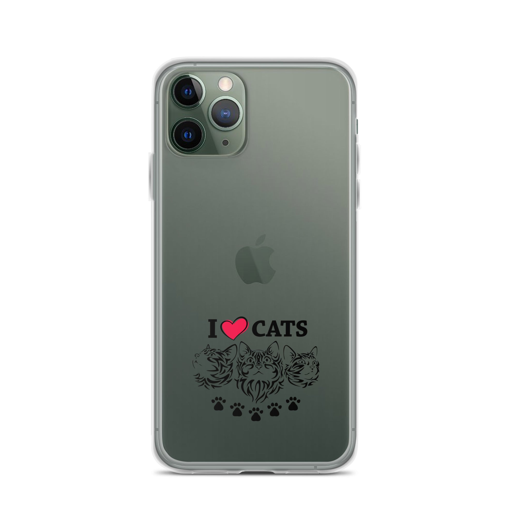 I LOVE CATS - iPhone Case