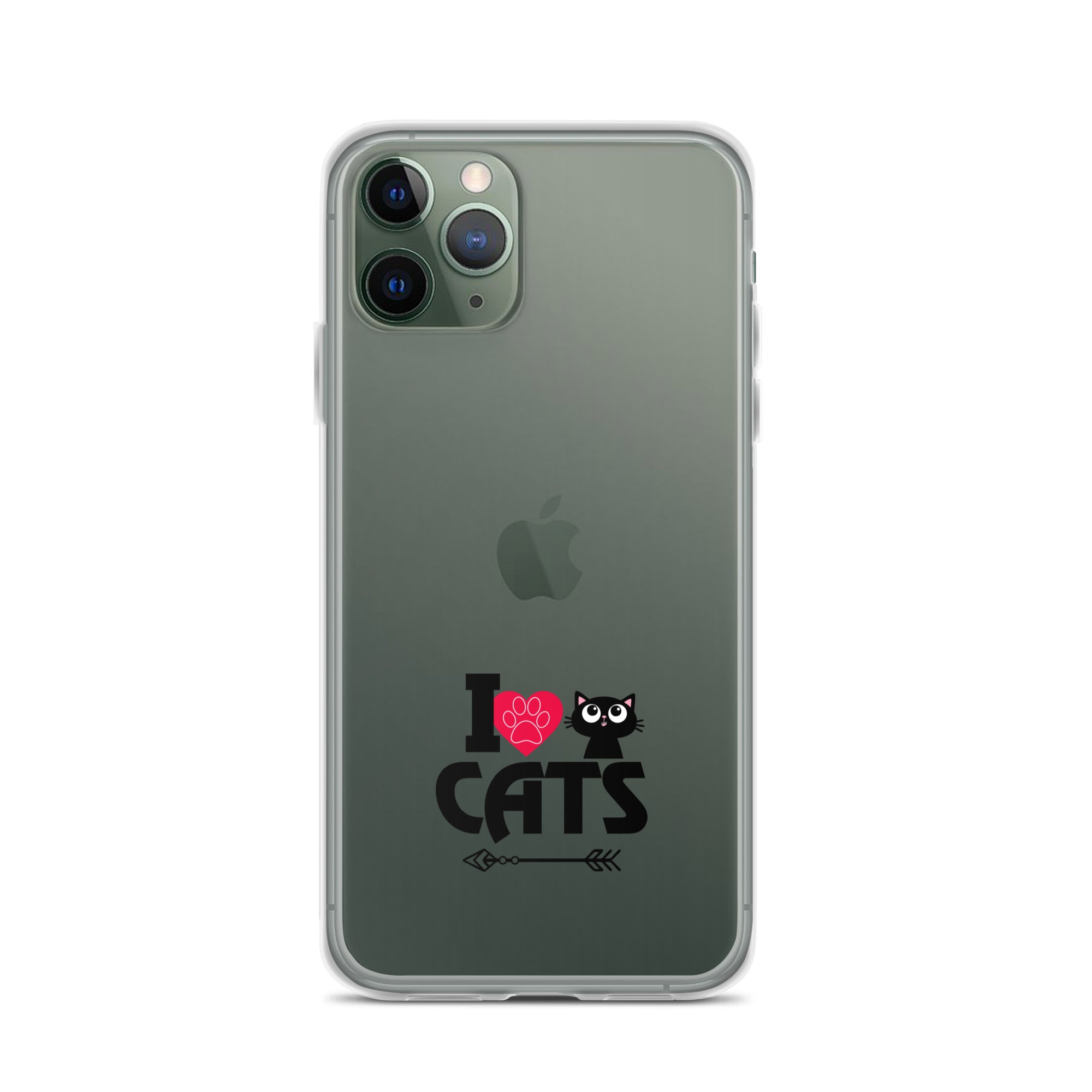 I LOVE CATS - iPhone Case