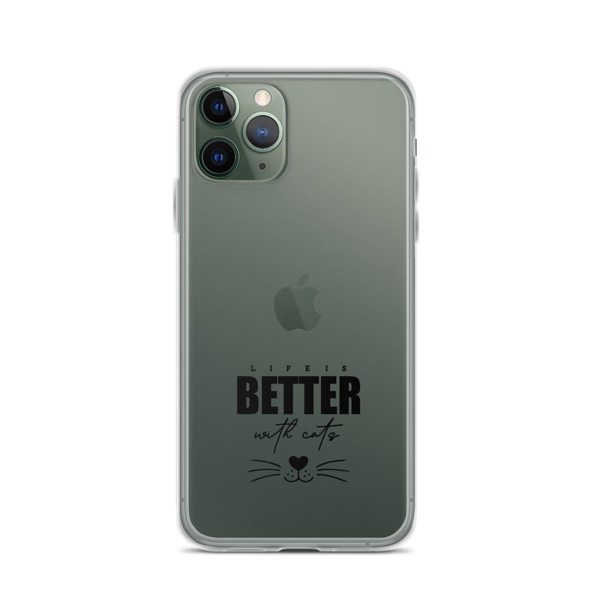 LIFE IS BETTER WITH CATS - iPhone Case