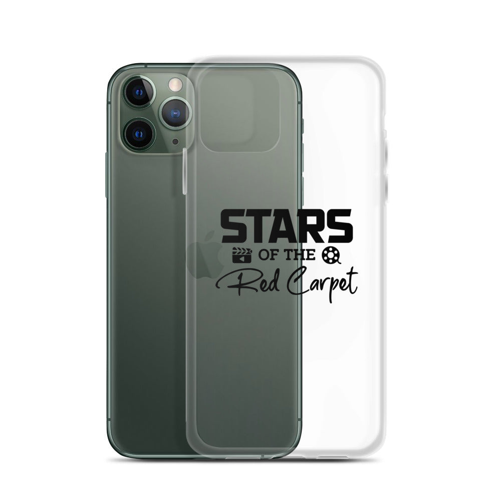 Stars of the red carpet- iPhone Case Transparent