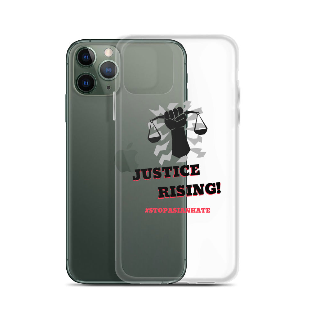 STOP ASIAN HATE - iPhone Case Transparent