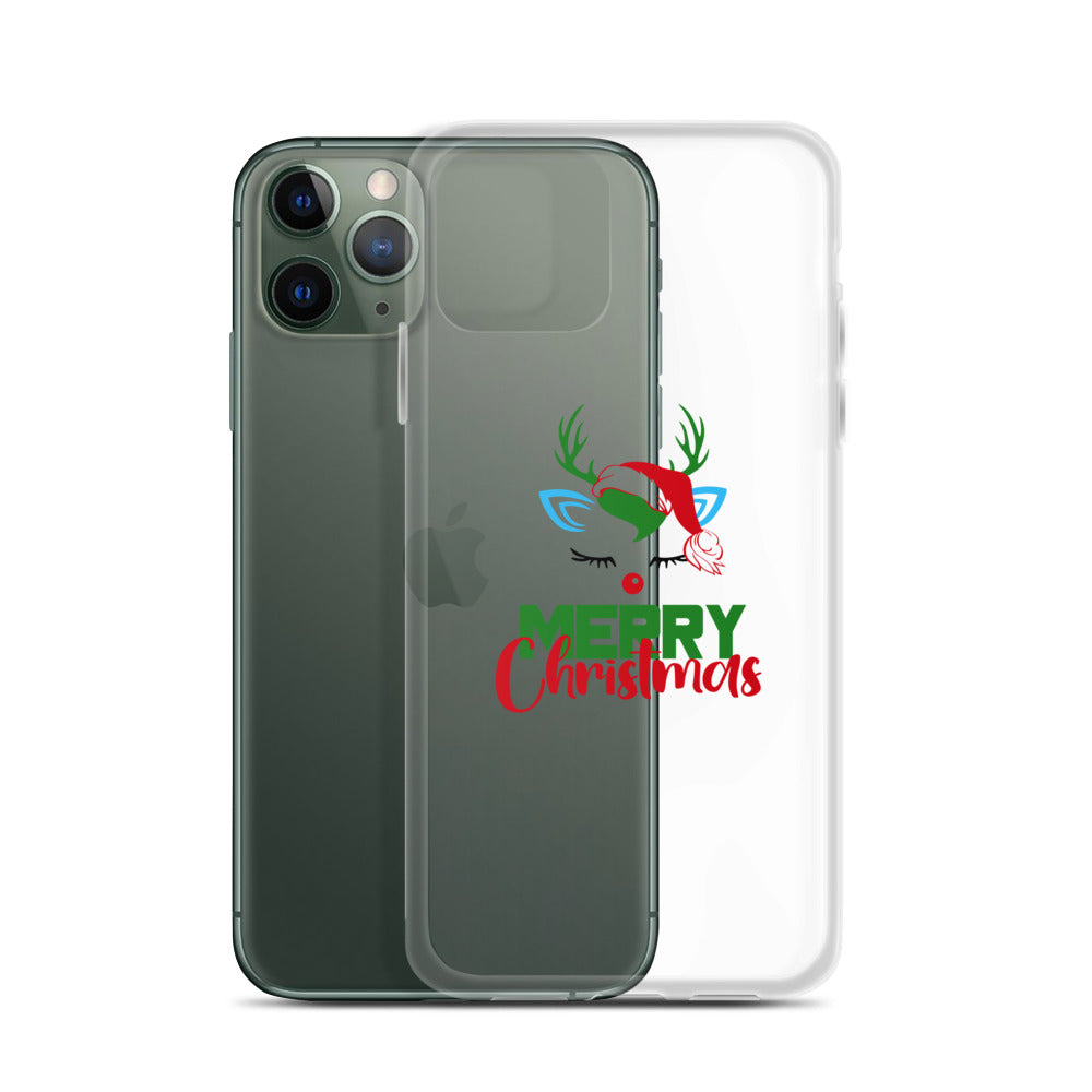 MERRY CHRISTMAS - iPhone Case Transparent