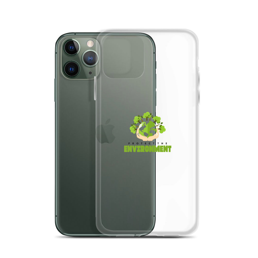 PROTECT THE ENVIRONMENT - iPhone Case Transparent