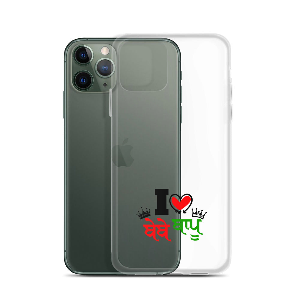 I LOVE BEBE BAPU - iPhone Case