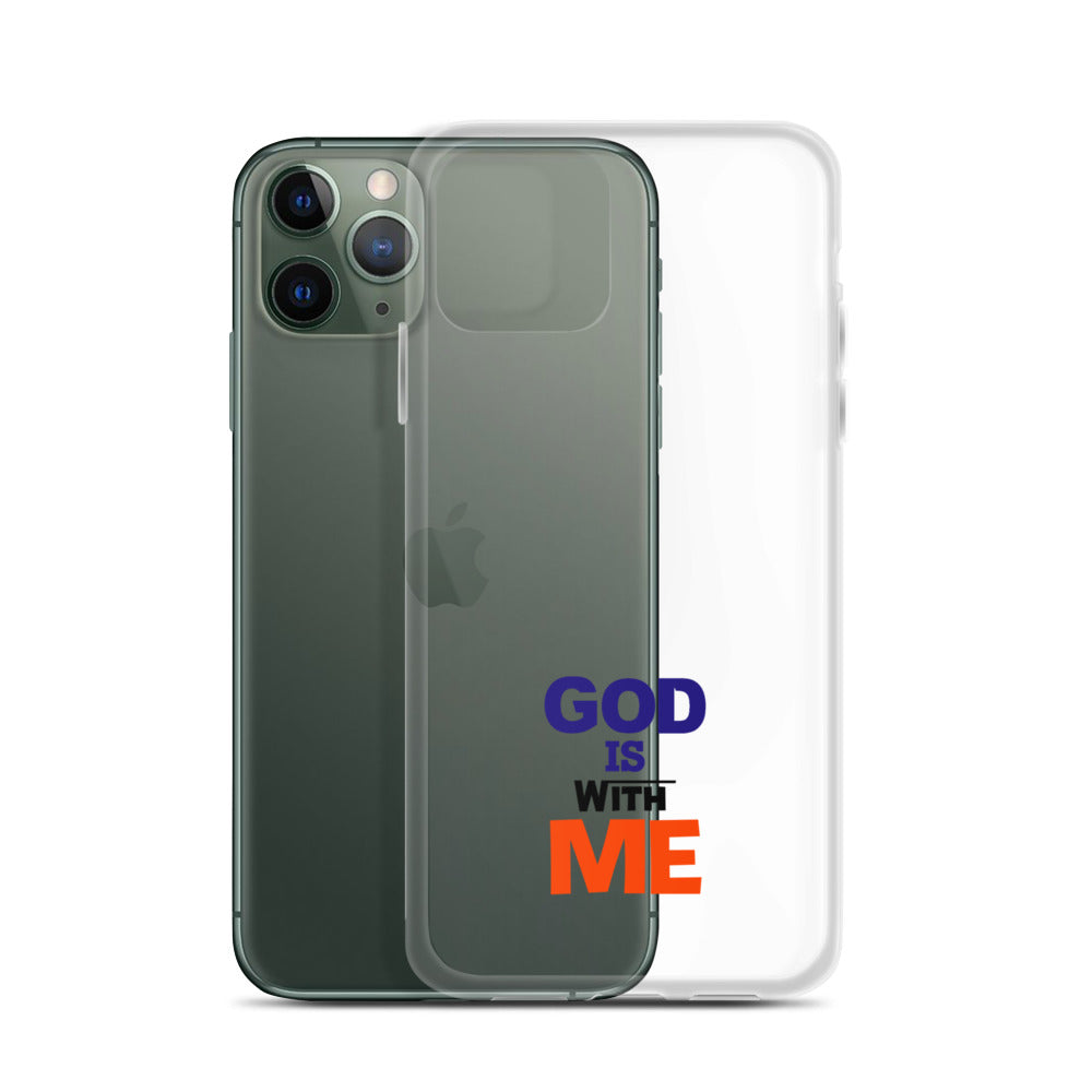 GOD IS WITH ME - iPhone Case