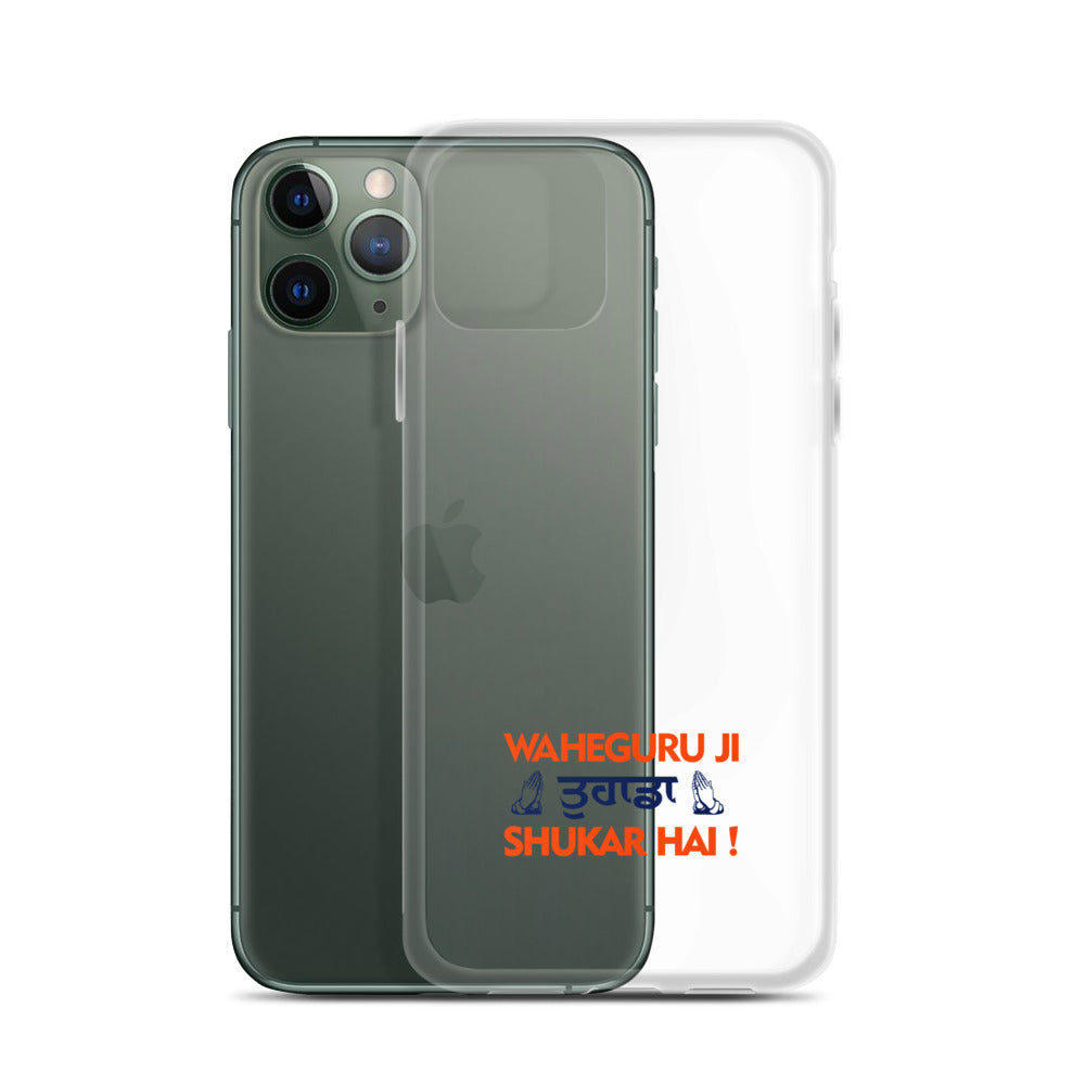 WAHEGURU JI TERA SHUKAR HAI - iPhone Case