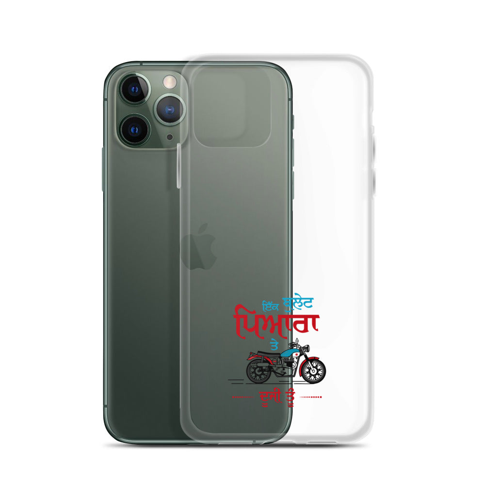 IK BULLET PYARA TE DUJI TU - iPhone Case