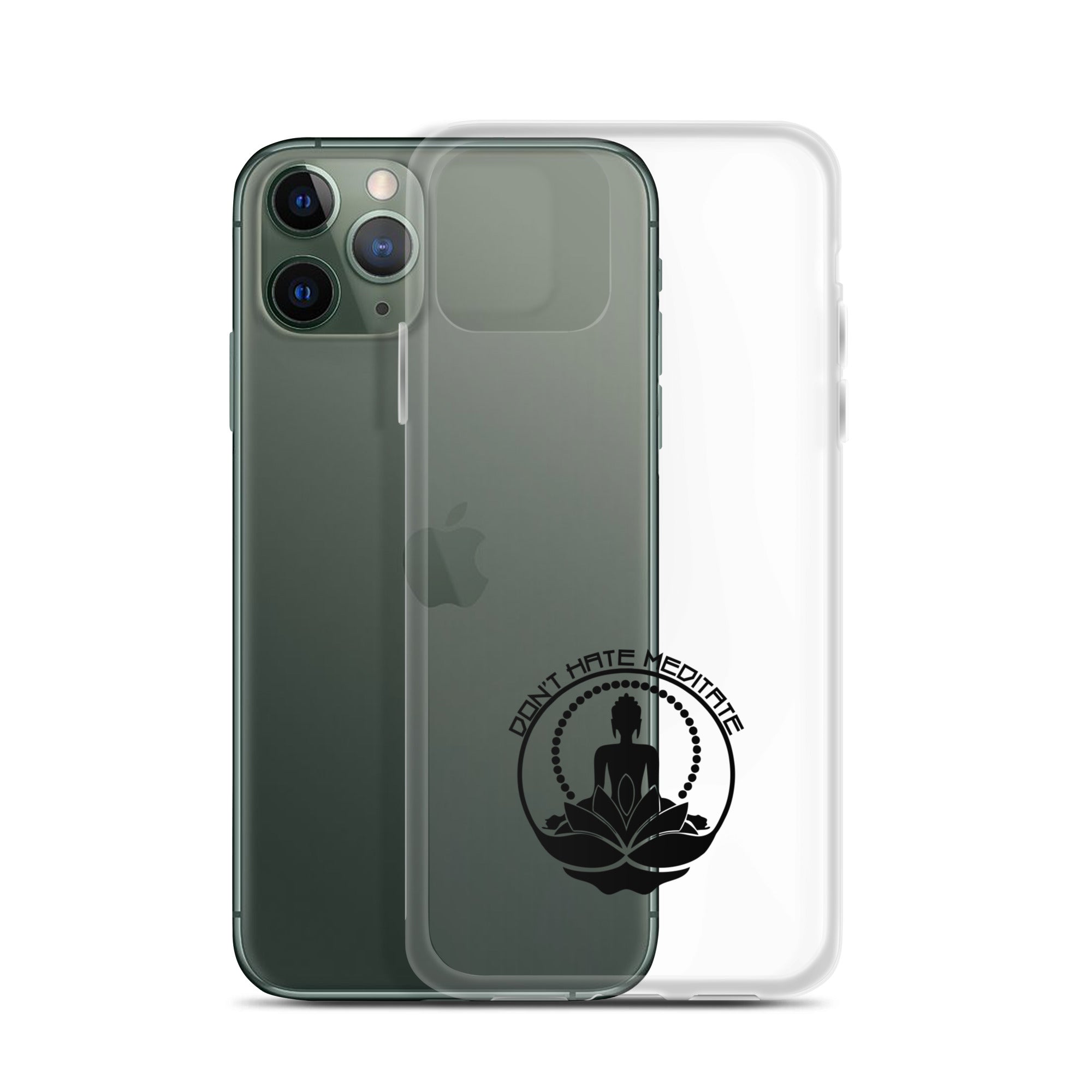 DON'T HATE MEDITATE - iPhone Case