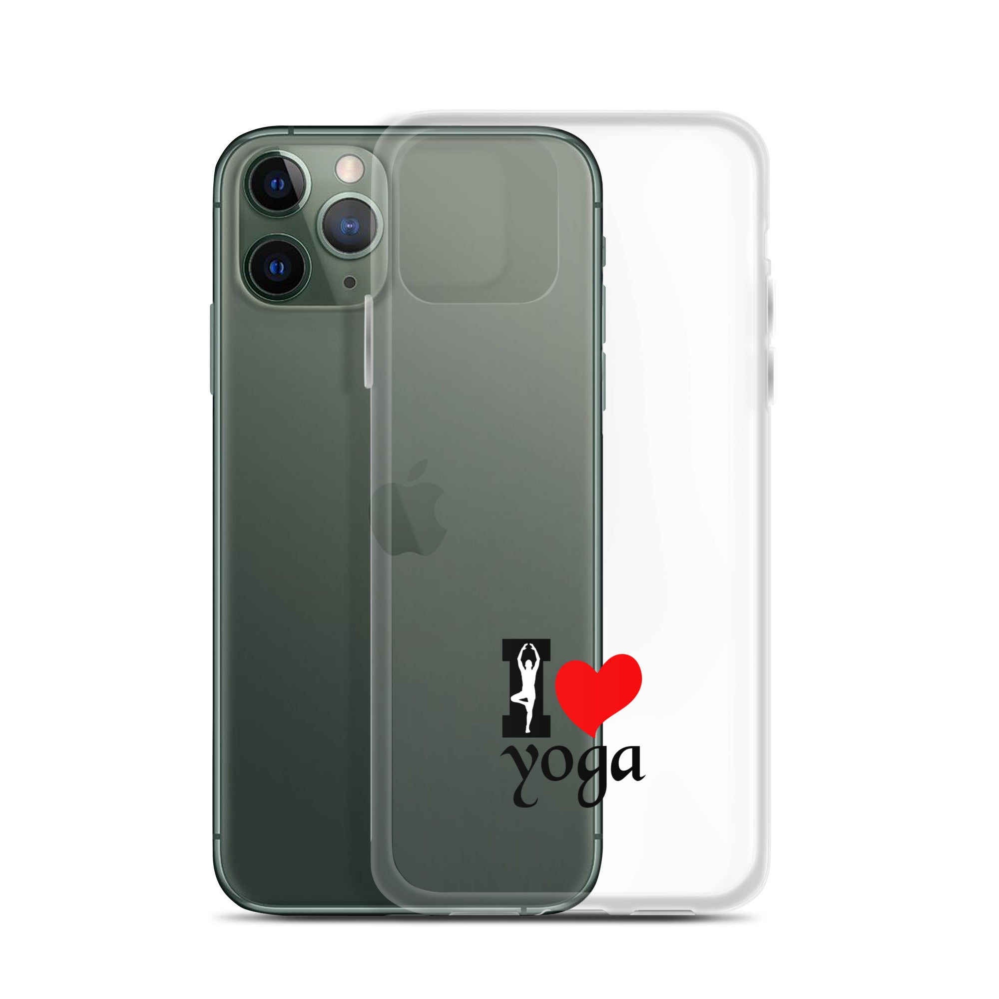 I LOVE YOGA - iPhone Case