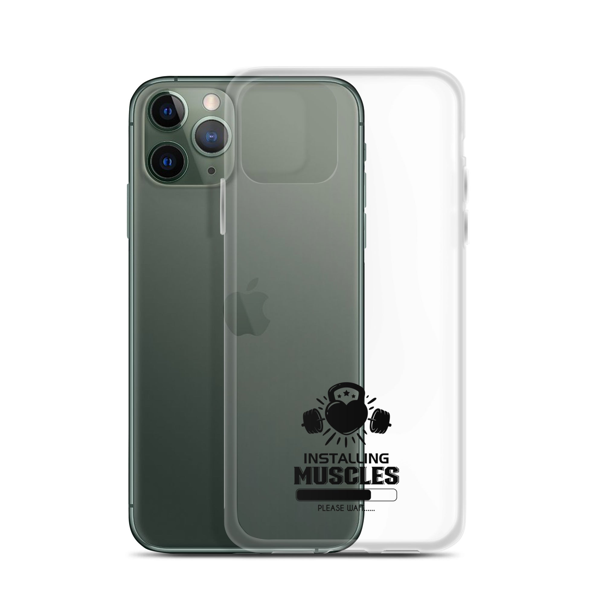 INSTALLING MUSCLES - iPhone Case