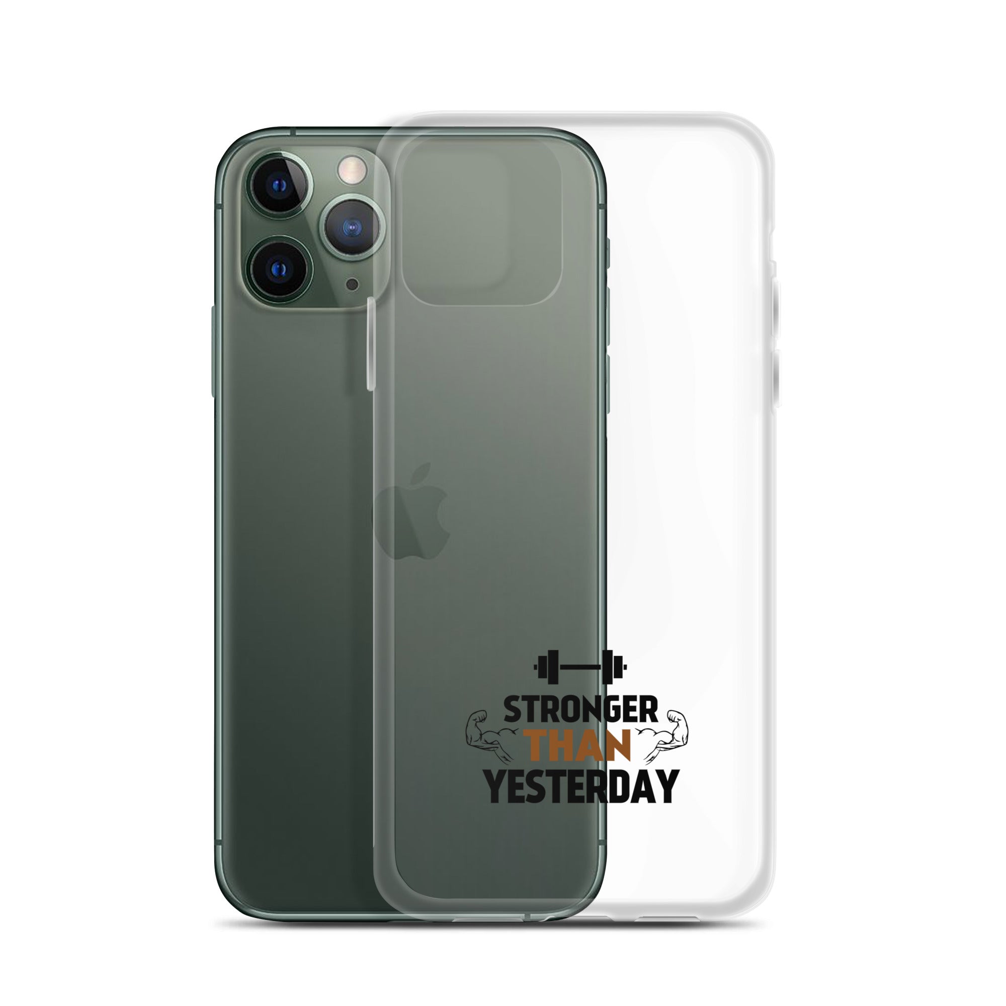 STRONGER THAN YESTERDAY - iPhone Case