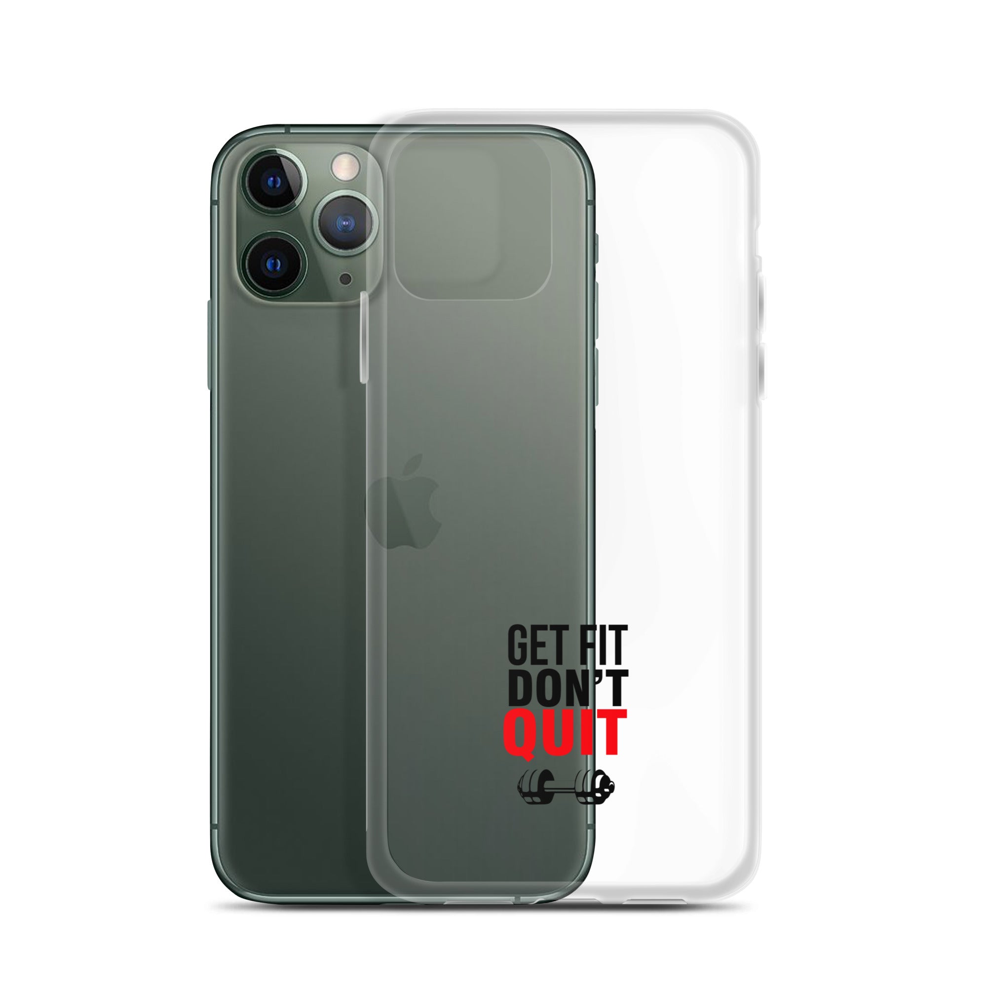 GET FIT DON'T QUIT - iPhone Case