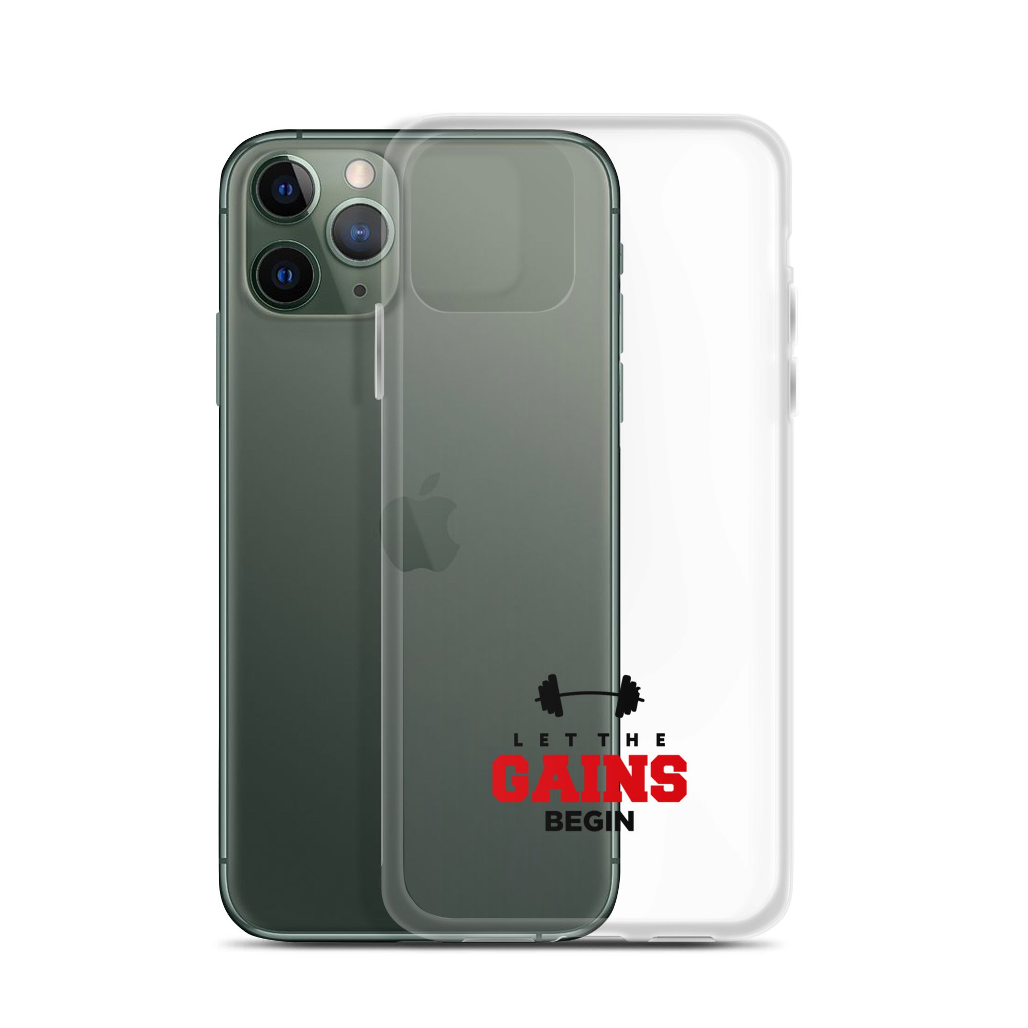 LET THE GAINS BEGIN - iPhone Case