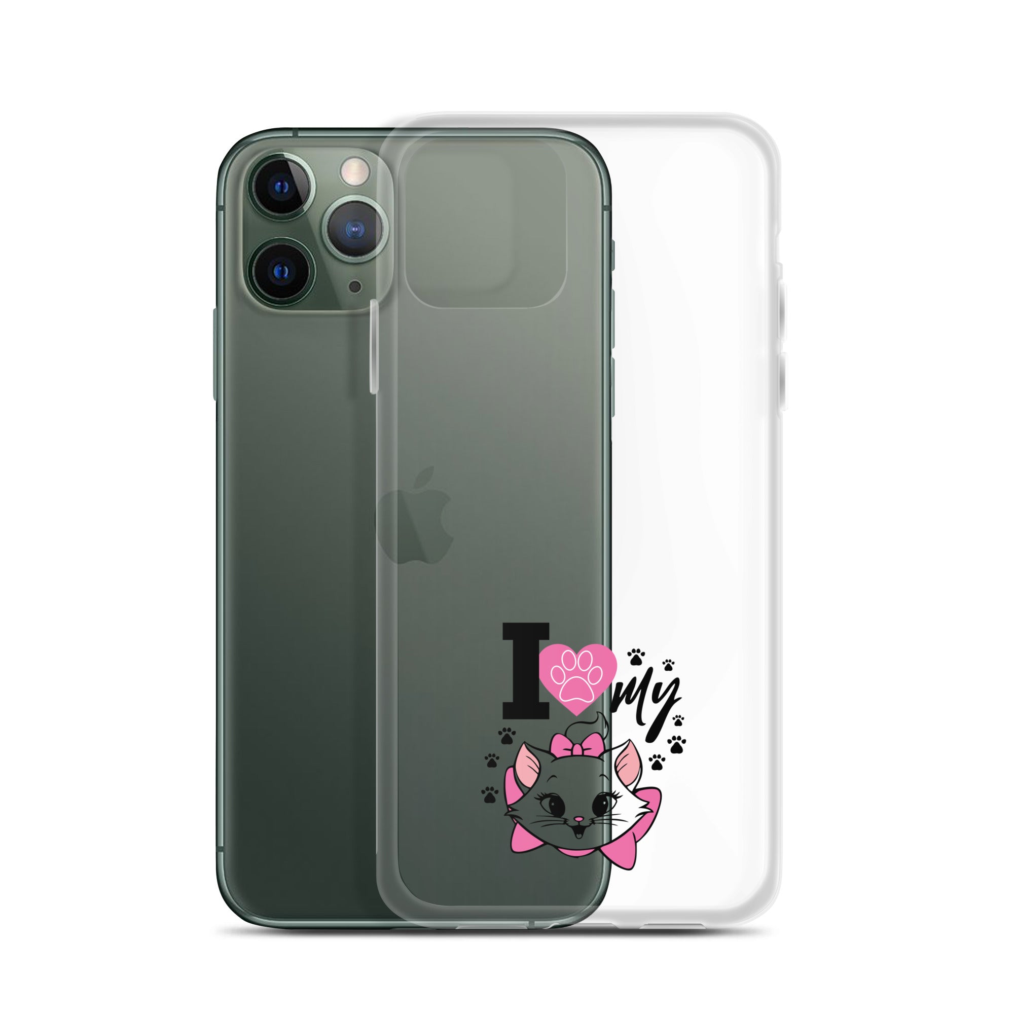 I LOVE MY CAT - iPhone Case