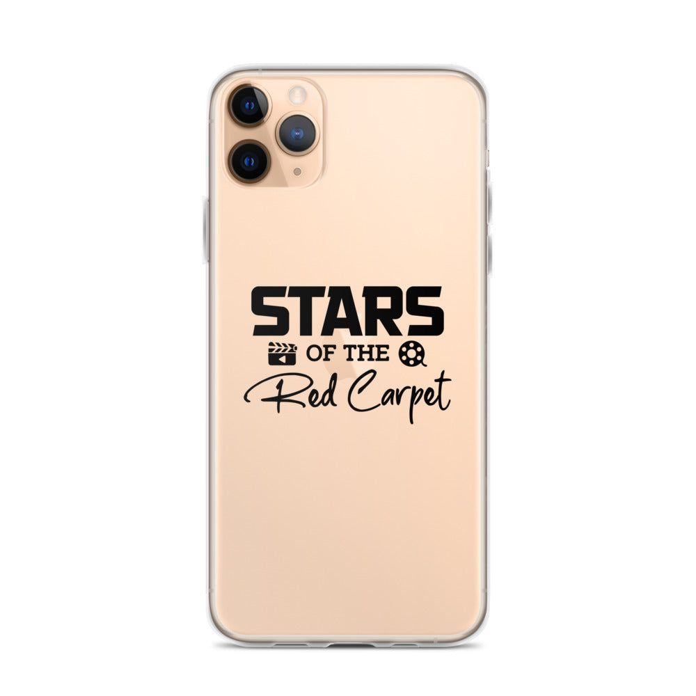 Stars of the red carpet- iPhone Case Transparent